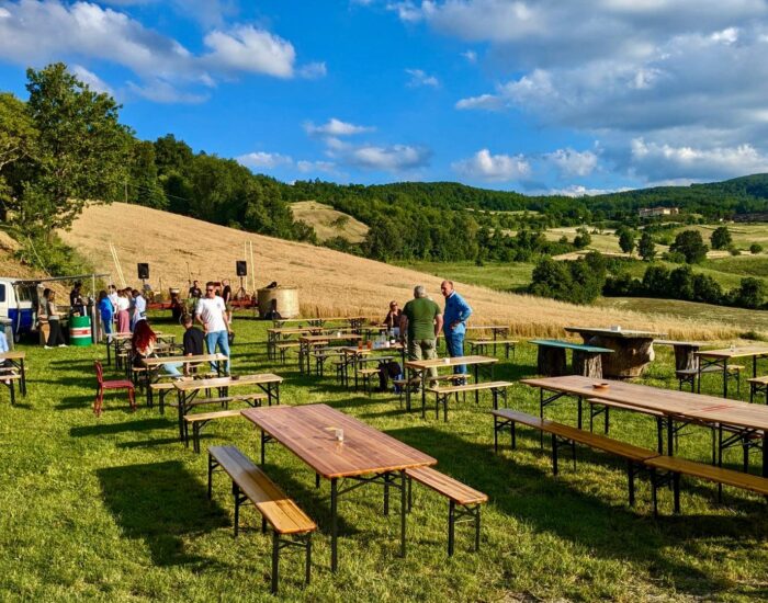 Corte sul retro Agriturismo nel piacentino